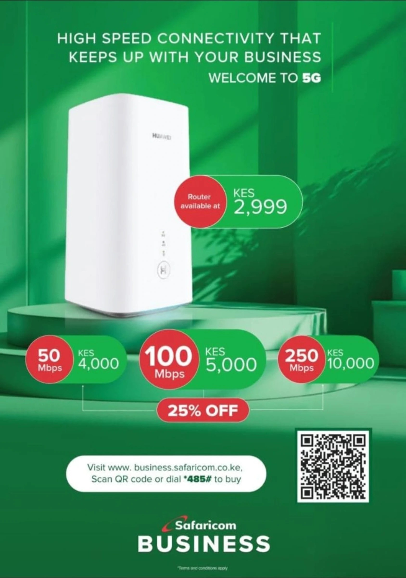 Safaricom 5G Router